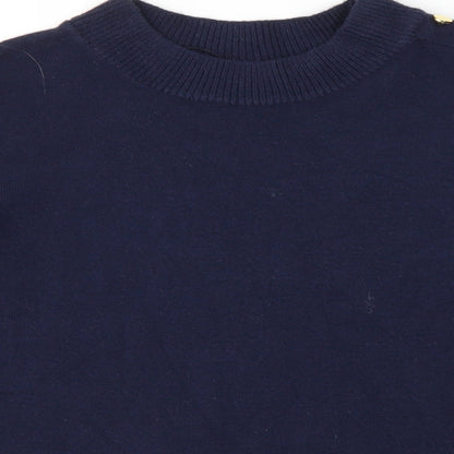Preloved Per Una Womens Blue   Pullover Jumper Size 14 - Detail