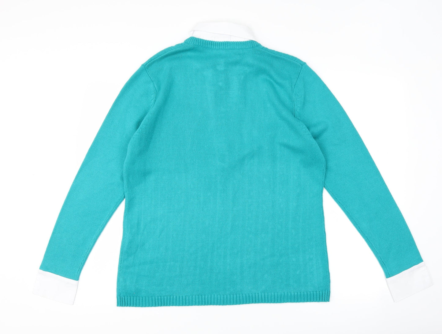 Gifford Fox Womens Blue   Pullover Jumper Size 16