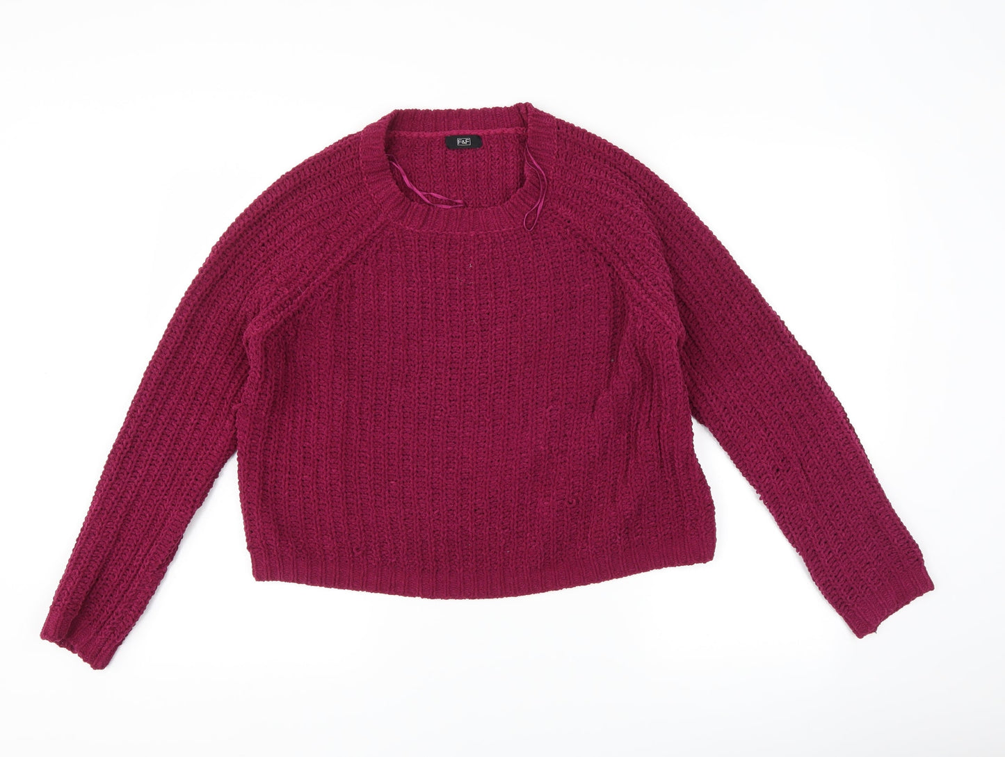 F&F Womens Purple   Pullover Jumper Size 10