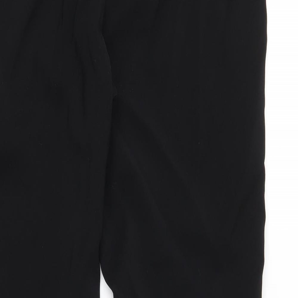 Dorothy Perkins Womens Black   Trousers  Size 14 L27 in