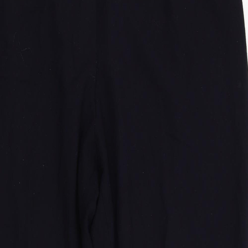 M&S Womens Blue   Trousers  Size 18 L27 in