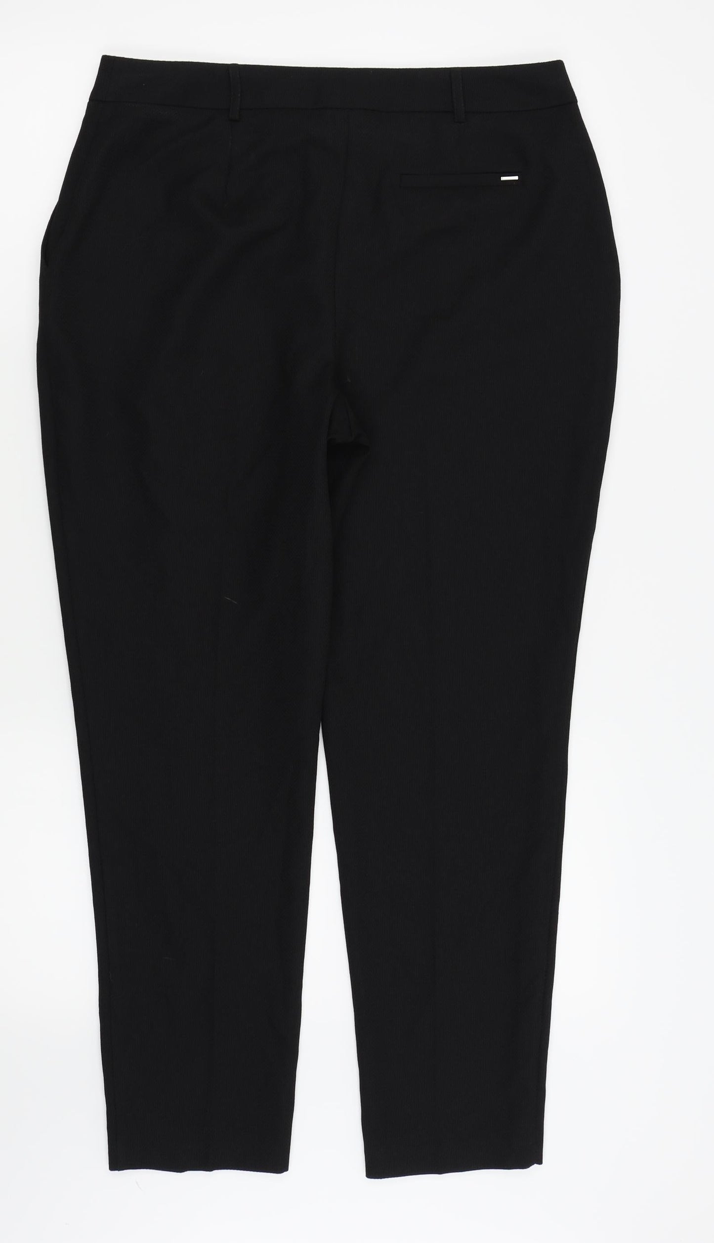 Dorothy Perkins Womens Black   Trousers  Size 12 L26 in