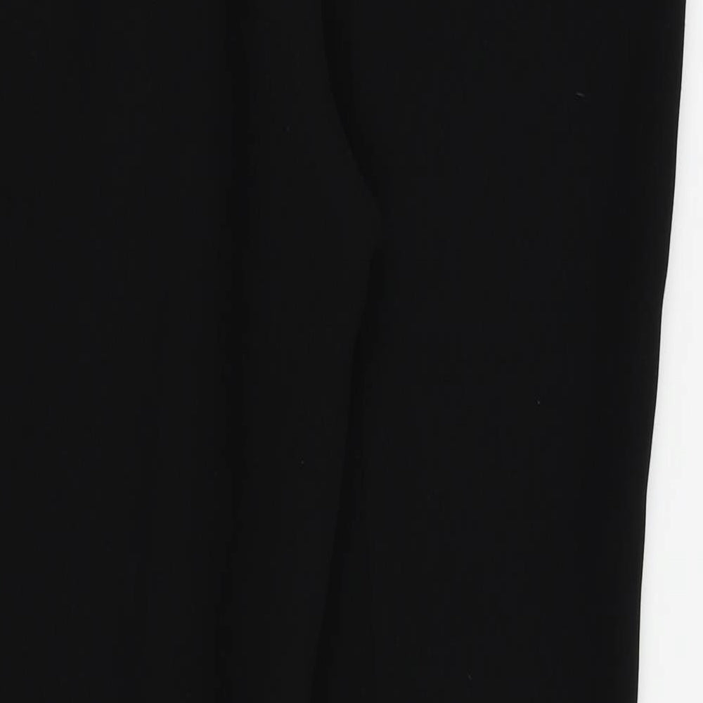 M&S Womens Black   Trousers  Size 14 L26 in