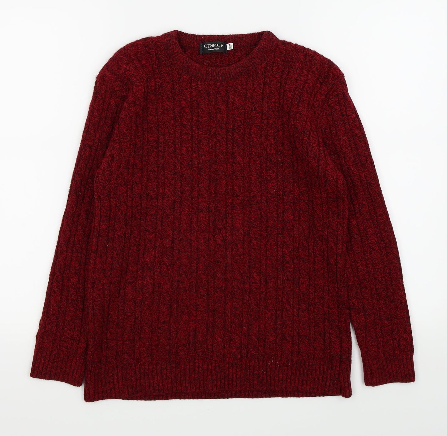 Choice Collection Womens Red   Pullover Jumper Size S