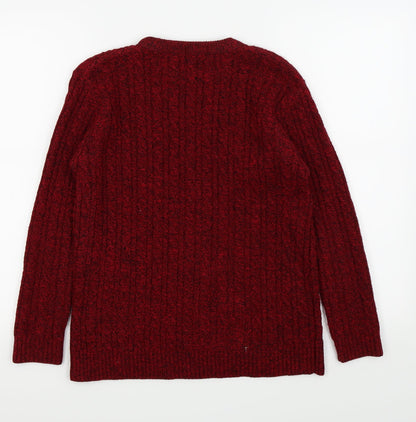 Preloved Choice Collection Womens Red   Pullover Jumper Size S - Back