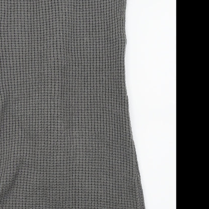 Preloved Asda George Womens Grey   Cardigan Jumper Size 10 - Label