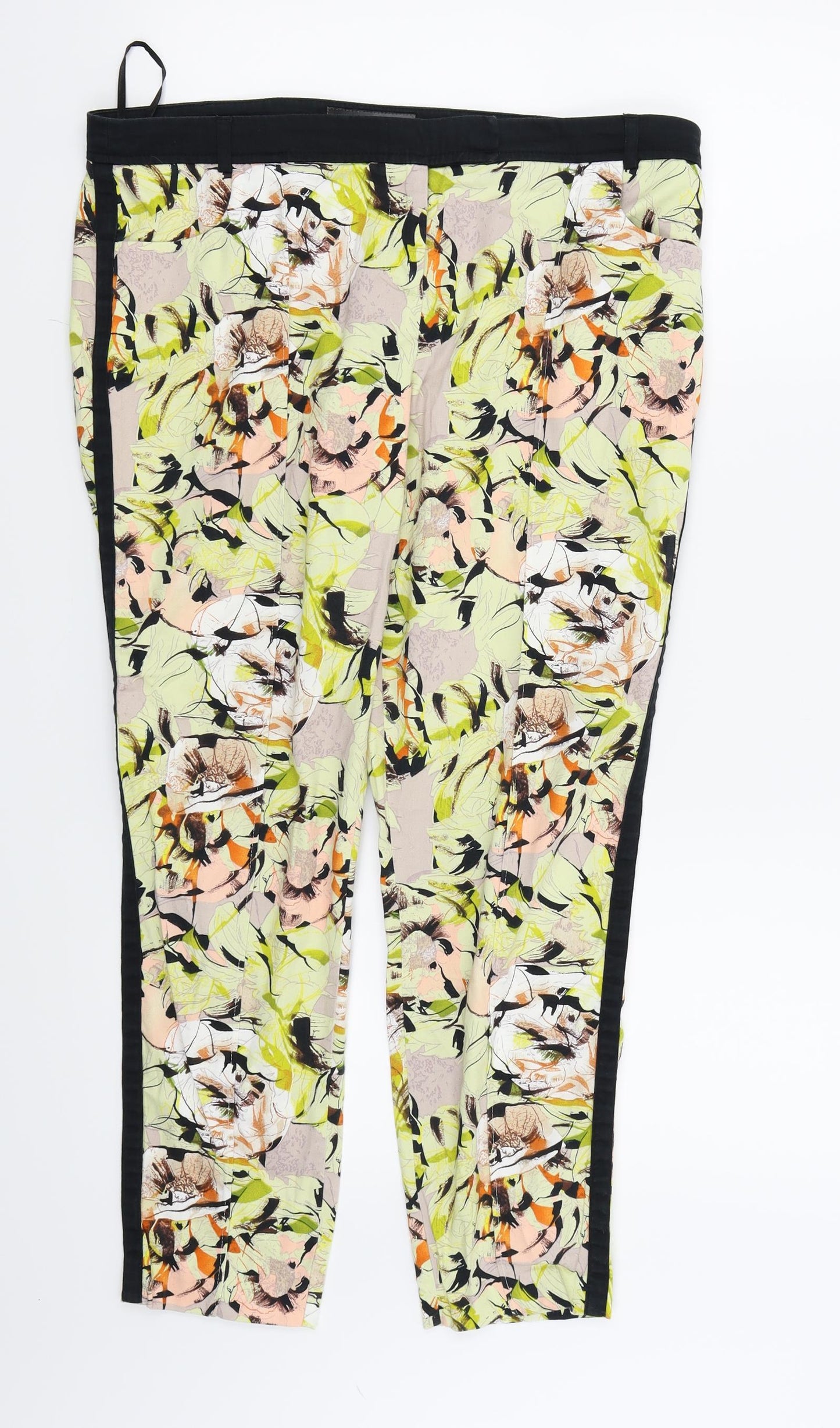 Limited Collection Womens Multicoloured Floral  Trousers  Size 14 L24 in