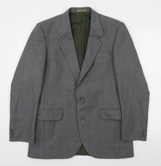 Dunn &Co Mens Grey   Jacket Blazer Size 36