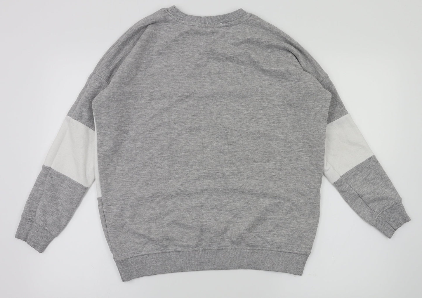 New Look Womens Grey   Pullover Hoodie Size 10