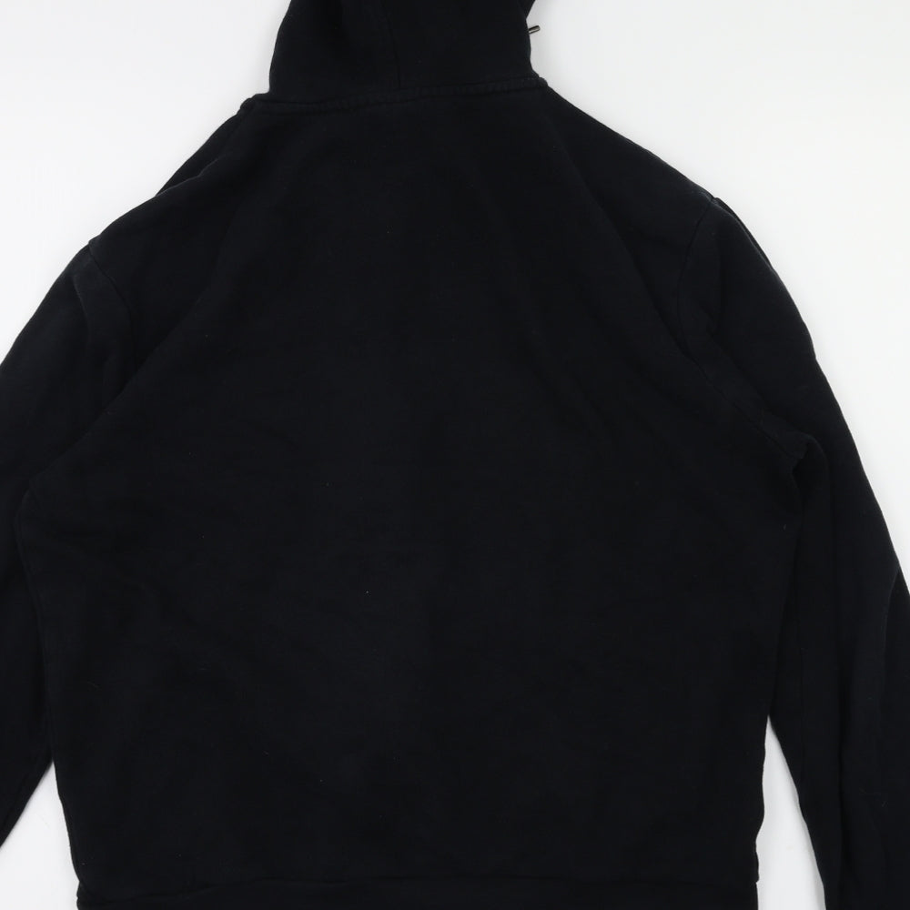 Topman Mens Black   Full Zip Jumper Size S