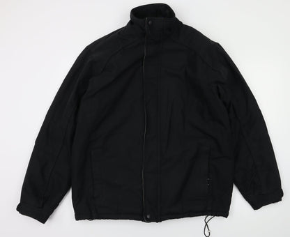 Preloved ative Mens Black   Jacket Coat Size S - Front