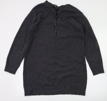 Preloved Preworn Womens Grey   A-Line  Size S - Front