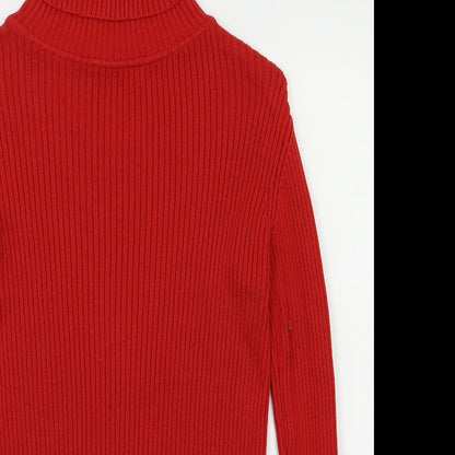 Preloved Debbie Morgan Womens Red   Pullover Jumper Size M - Detail