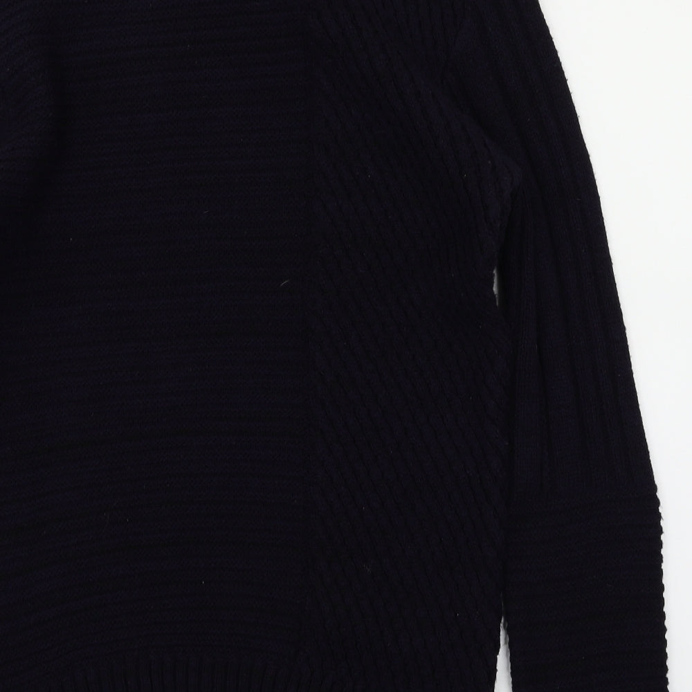River Island Womens Blue   Pullover Jumper Size S