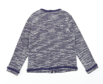 Preloved NEXT Girls Blue   Jacket  Size 5 Years - Back