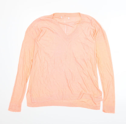 Preloved NEXT Womens Orange   Pullover Jumper Size 12 - Front