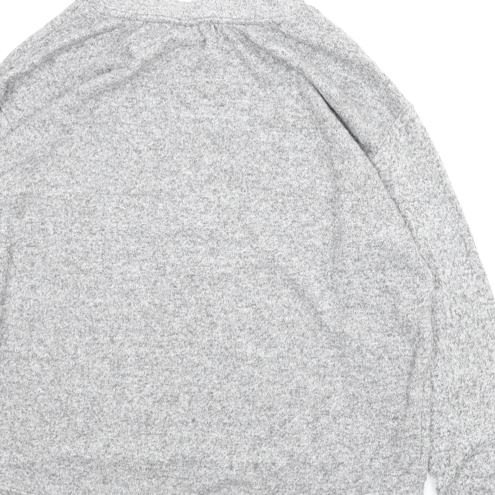 H&M Womens Grey   Pullover Jumper Size S