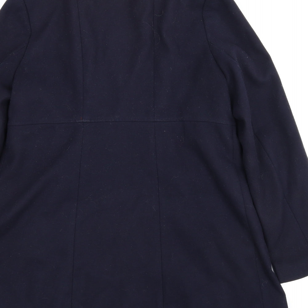 George Womens Blue   Pea Coat Coat Size 12