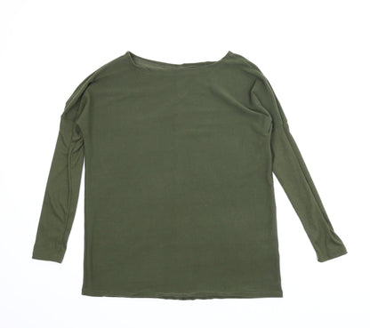 Preloved Preworn Womens Green   Basic Blouse Size L - Front