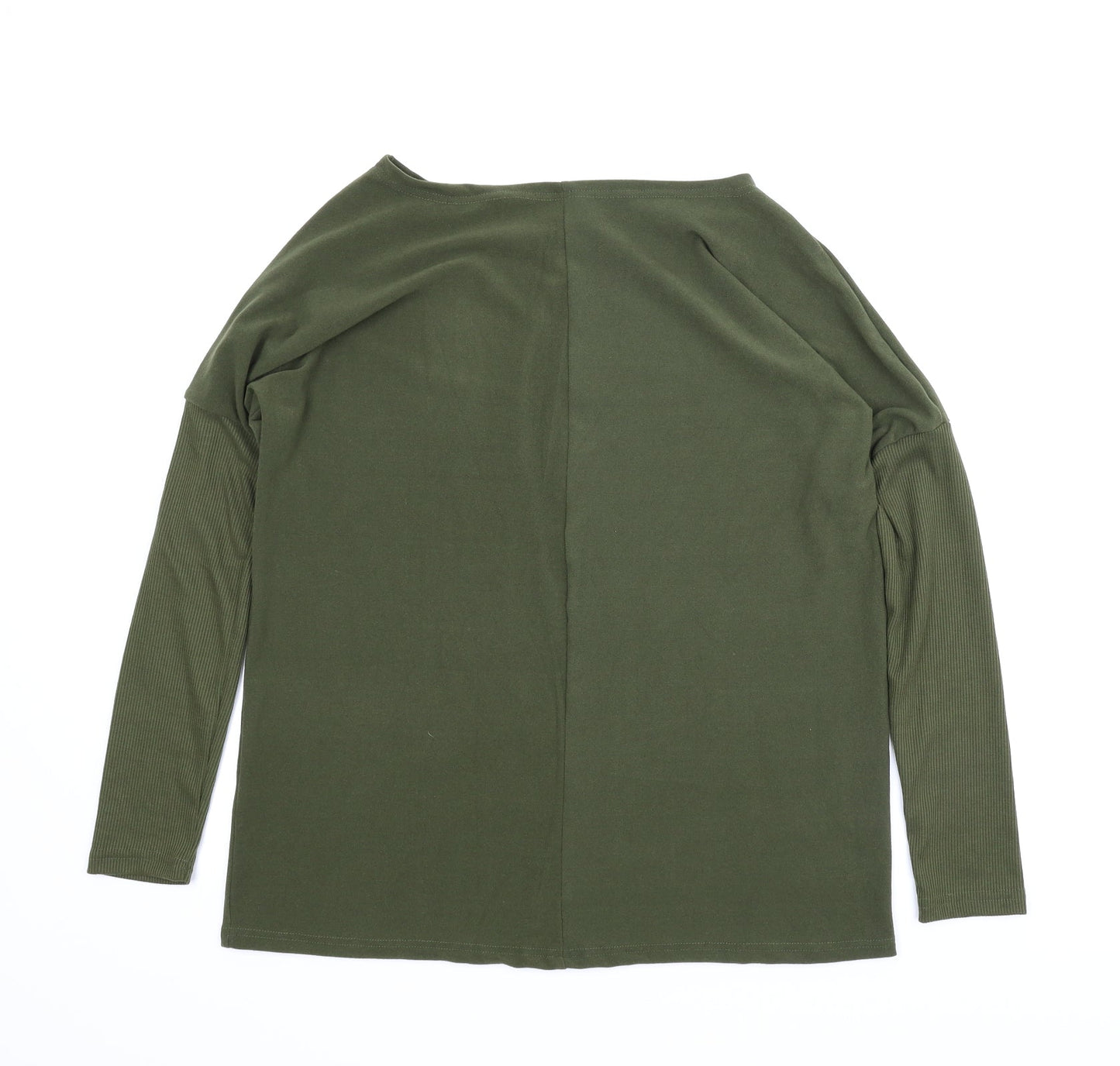 Preworn Womens Green   Basic Blouse Size L