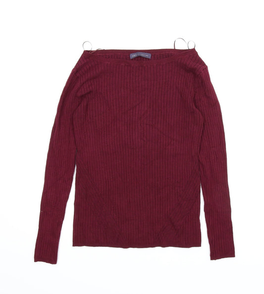 M&S Womens Purple   Pullover Jumper Size 10