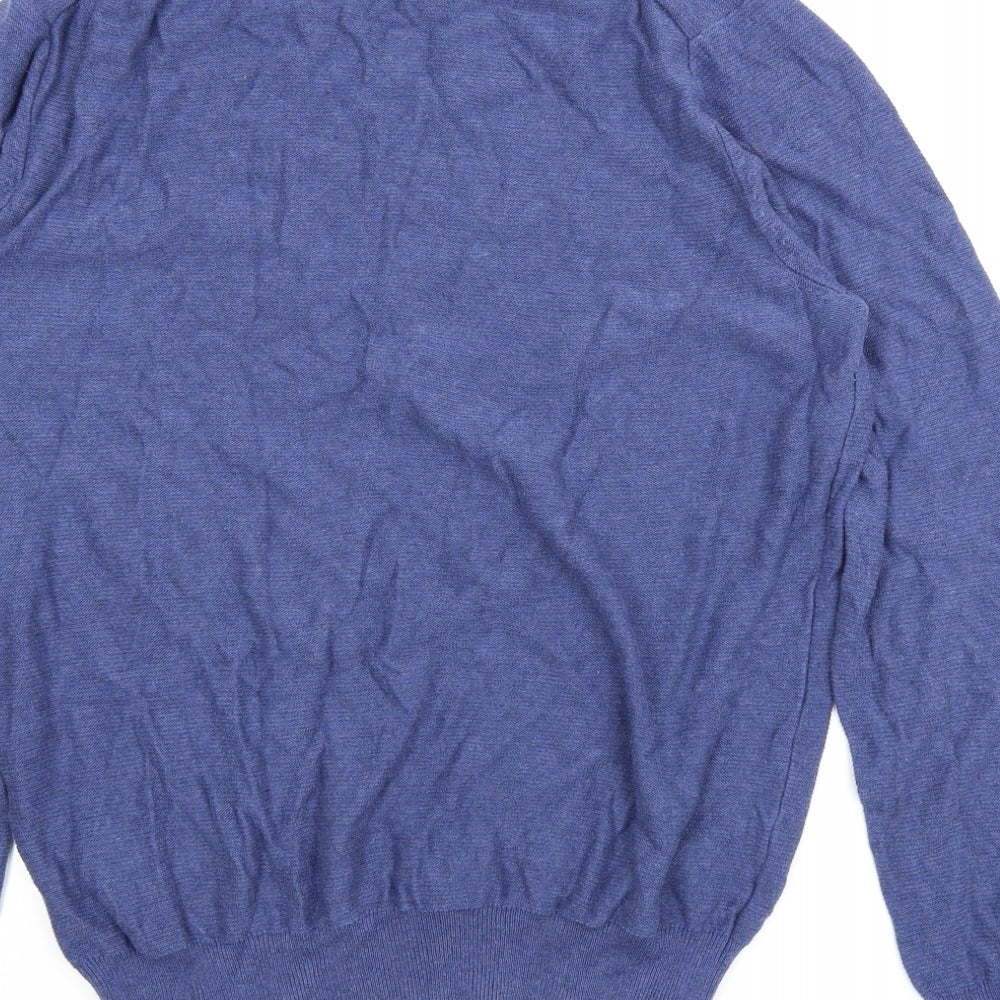 Primark Mens Blue   Pullover Jumper Size L