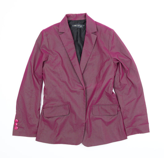 Imitz Womens Purple   Jacket  Size 6