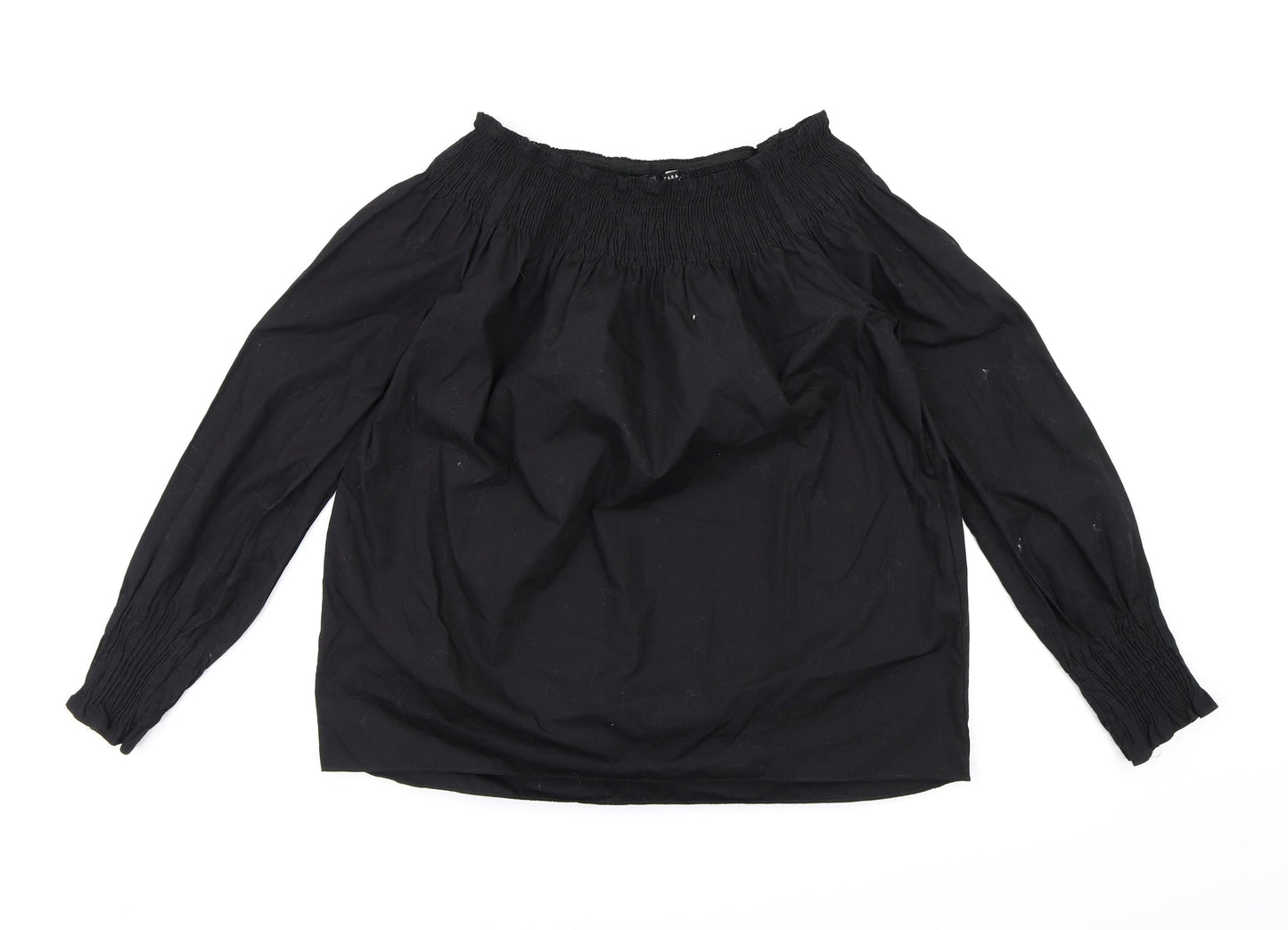 Zara Womens Black   Basic Blouse Size XS