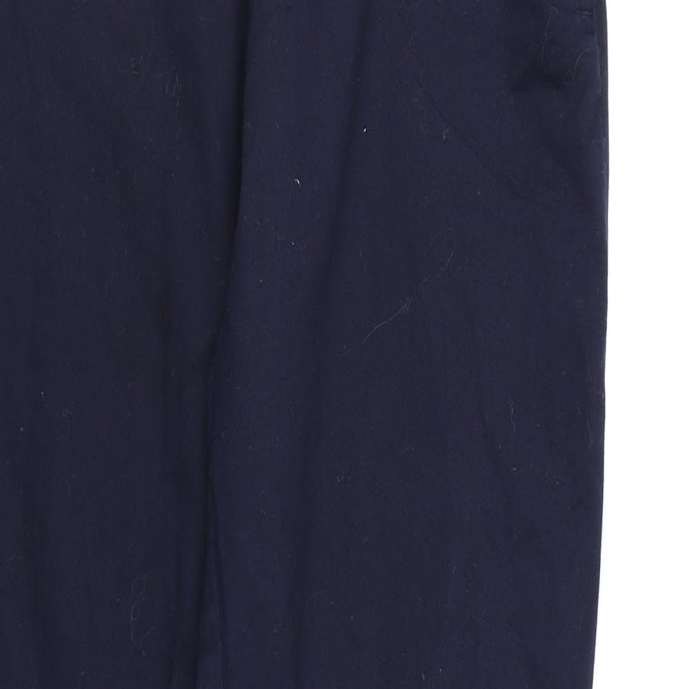 H&M Womens Blue   Trousers  Size 12 L26 in