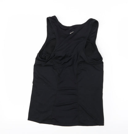 Preloved LA Gear Womens Black   Basic T-Shirt Size 12 - Back