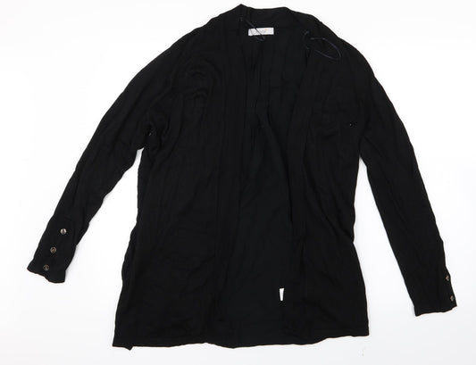Per Una Womens Black   Cardigan Jumper Size L