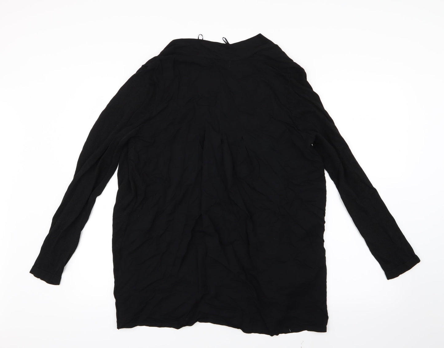 Per Una Womens Black   Cardigan Jumper Size L