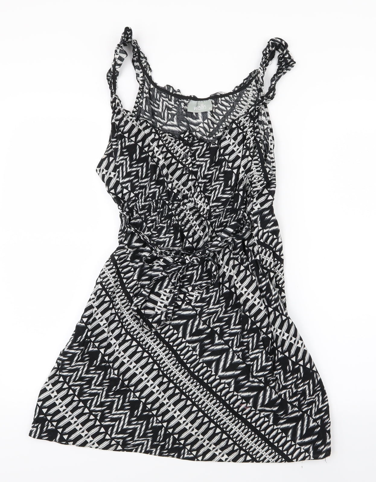 Wallis Womens Black Geometric  Mini  Size M