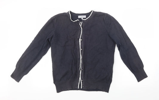 Debenhams Womens Blue  Knit Cardigan Jumper Size 14