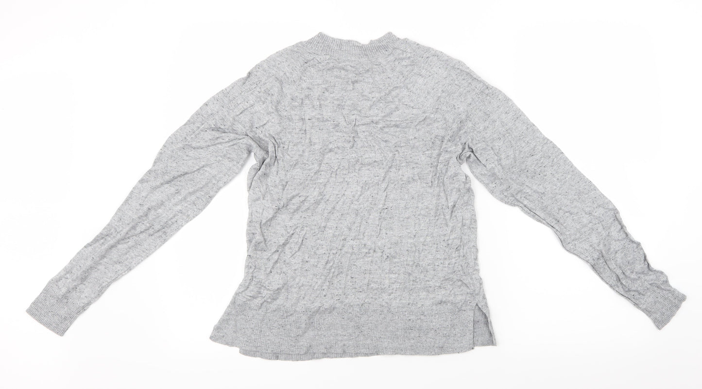 H&M Womens Grey   Basic T-Shirt Size S