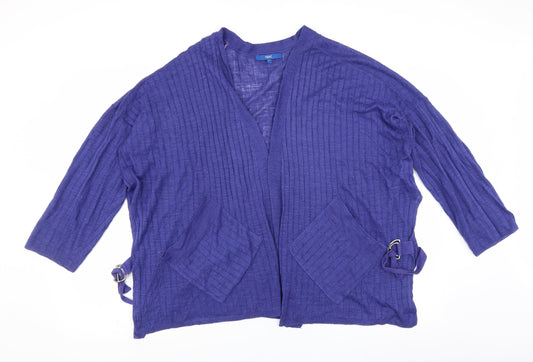 NEXT Womens Blue   Cardigan Jumper Size XL
