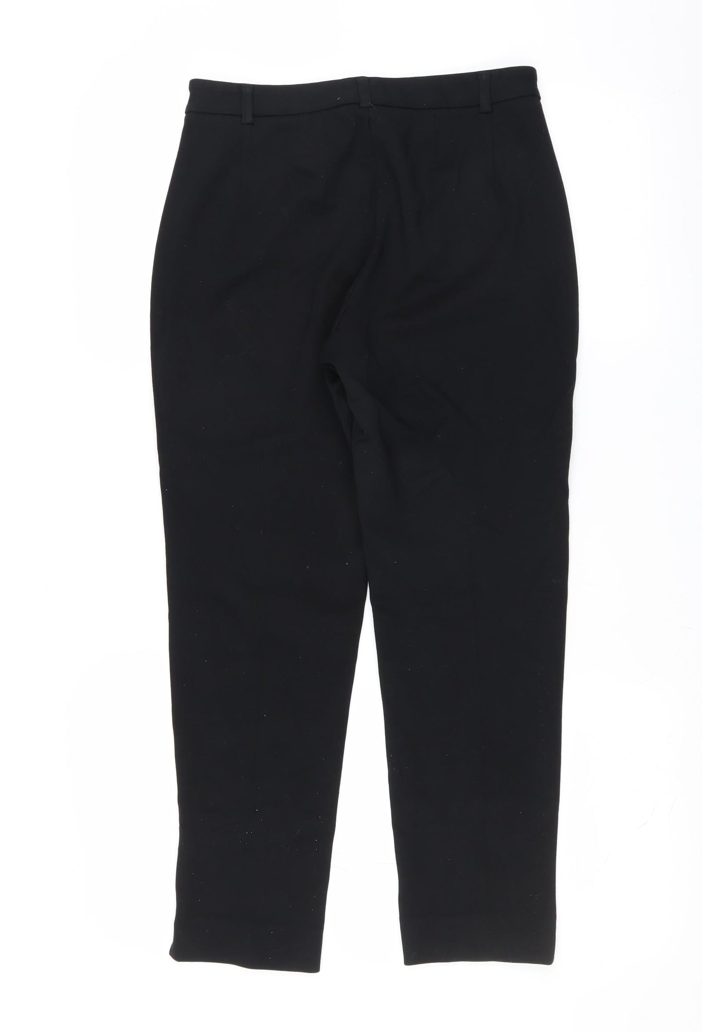 Marks and Spencer Womens Black   Trousers  Size 10 L25 in