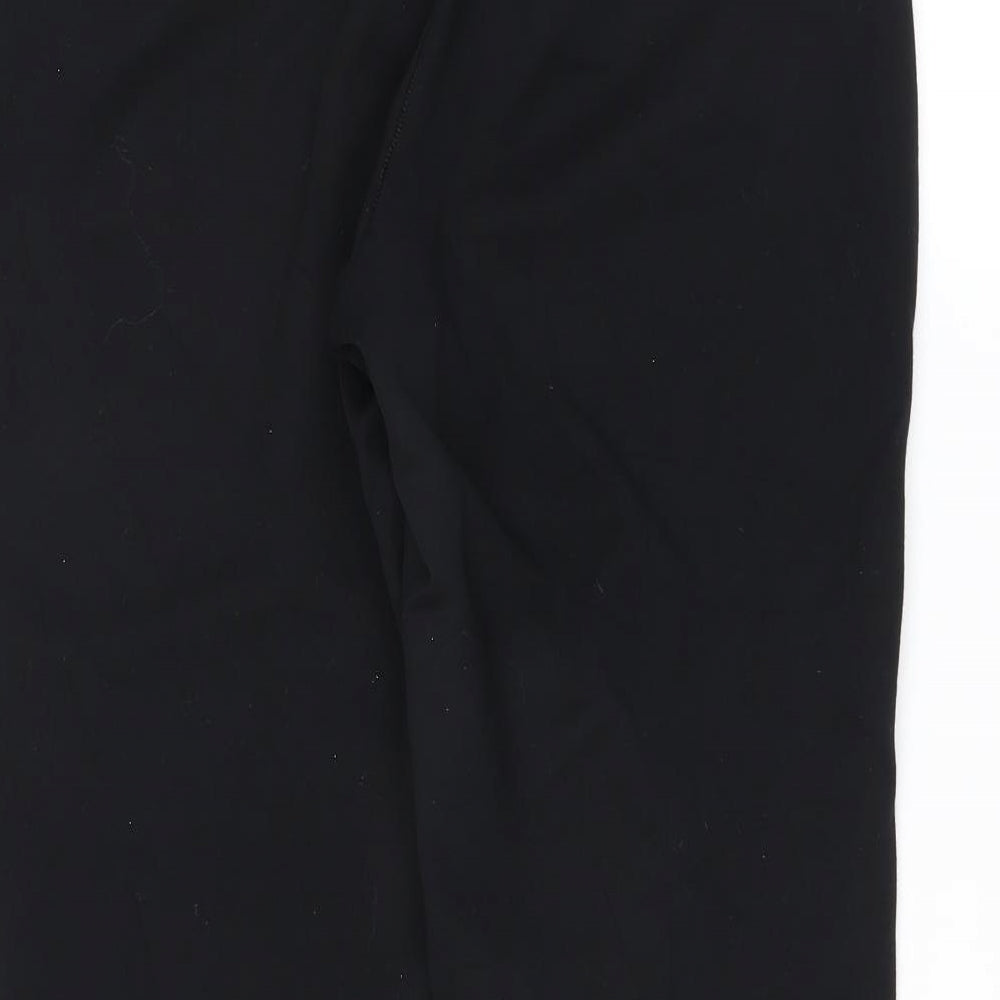 Marks and Spencer Womens Black   Trousers  Size 10 L25 in