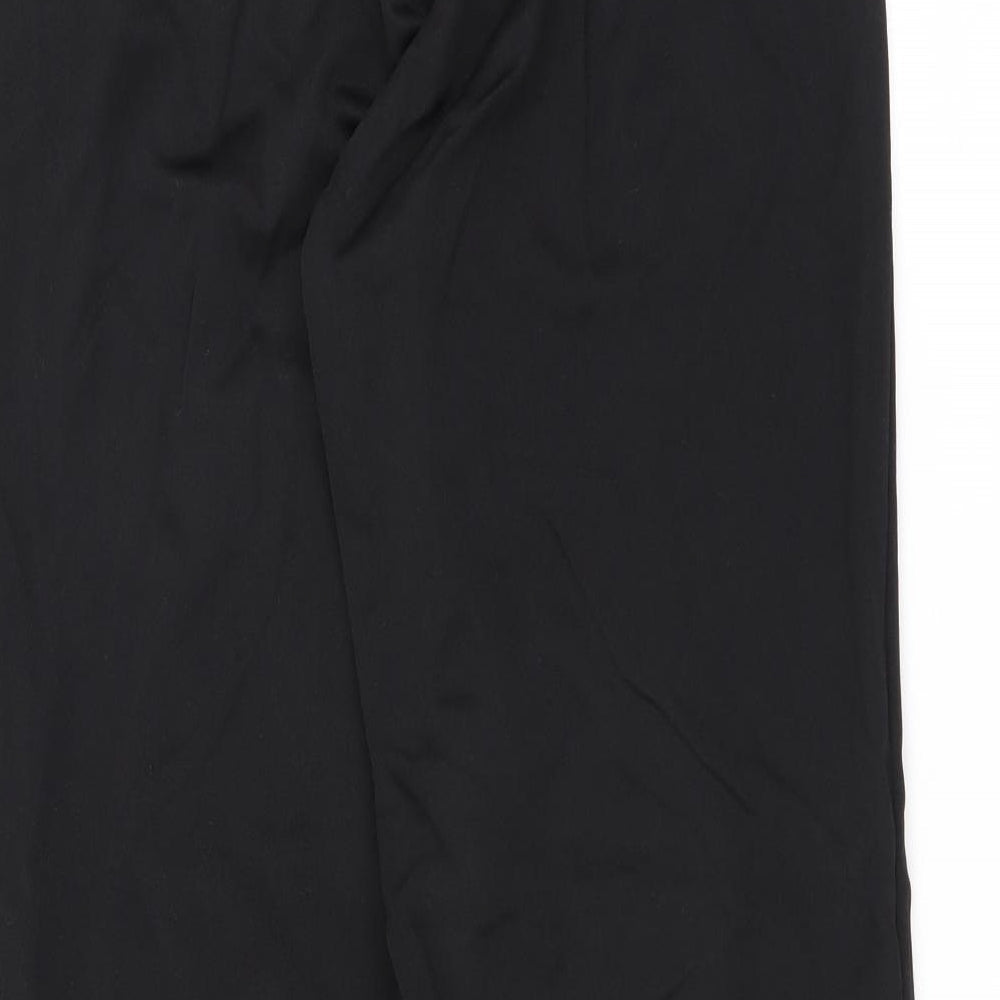 bm collection Womens Black   Trousers  Size 10 L28 in - jogger style