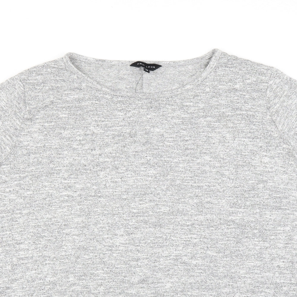 New Look Womens Grey   Pullover Jumper Size 10