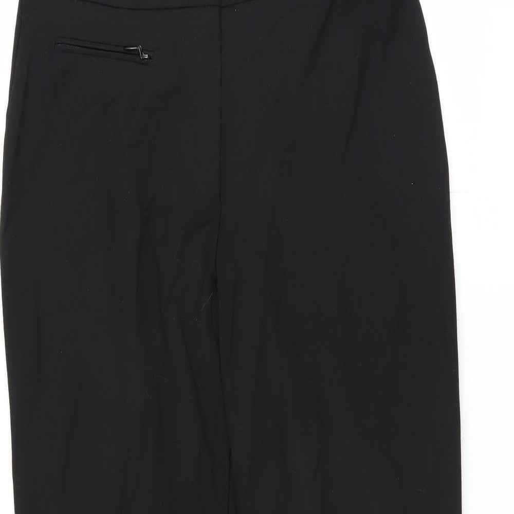 Marks and Spencer Womens Black   Trousers  Size 12 L27 in