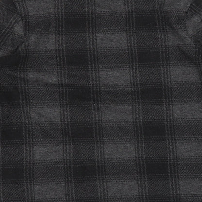 Preloved Sainsburys Womens Grey Check  Pullover Jumper Size 10 - Label