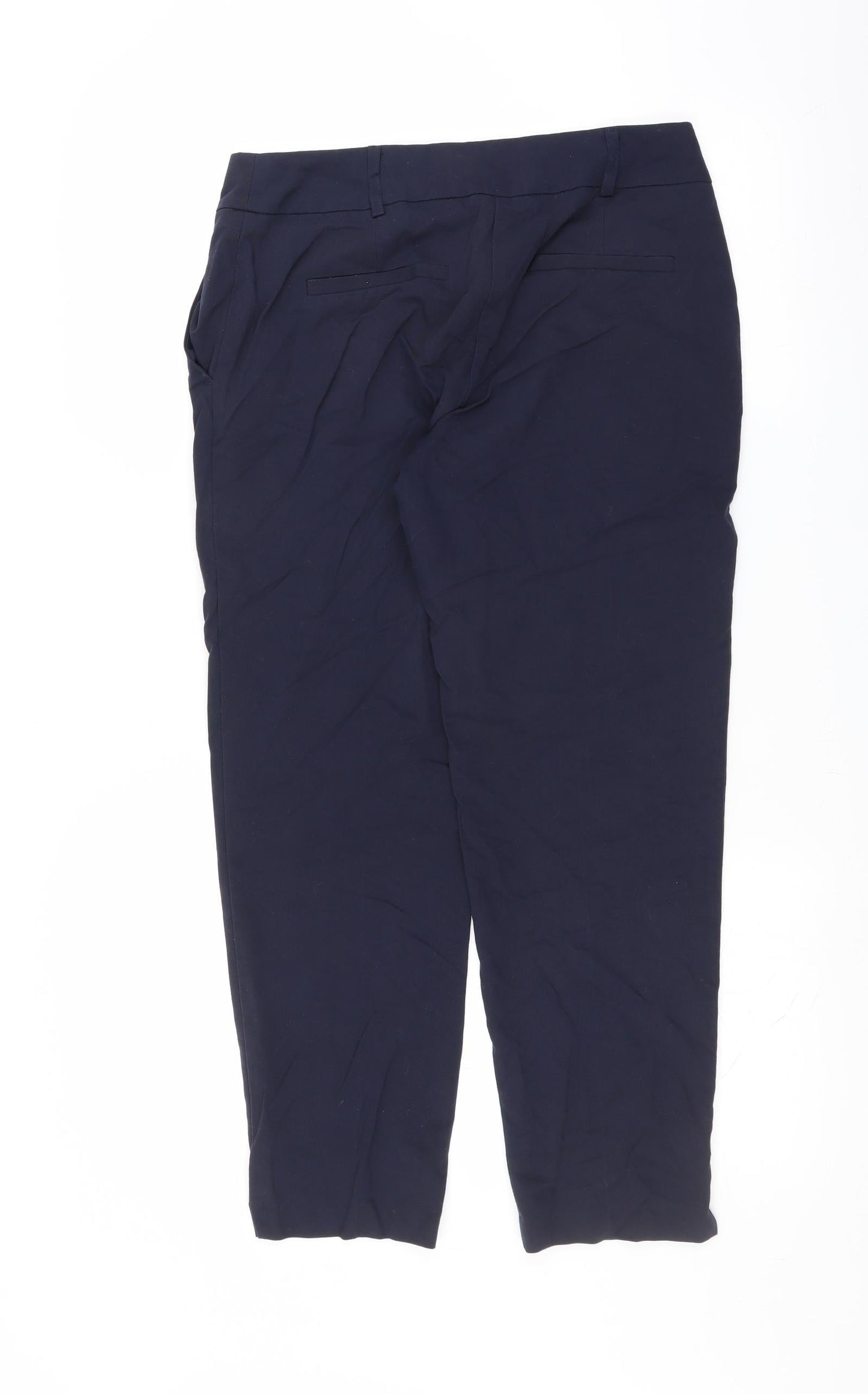 Dorothy Perkins Womens Blue   Trousers  Size 10 L27 in