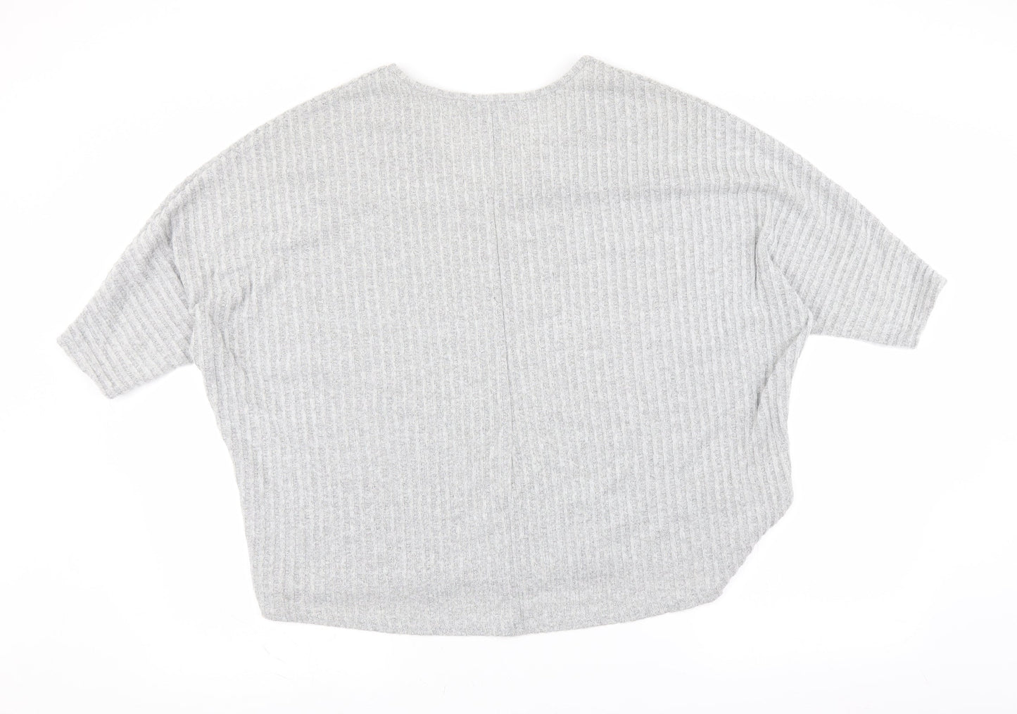 New Look Womens Grey   Pullover Jumper Size S