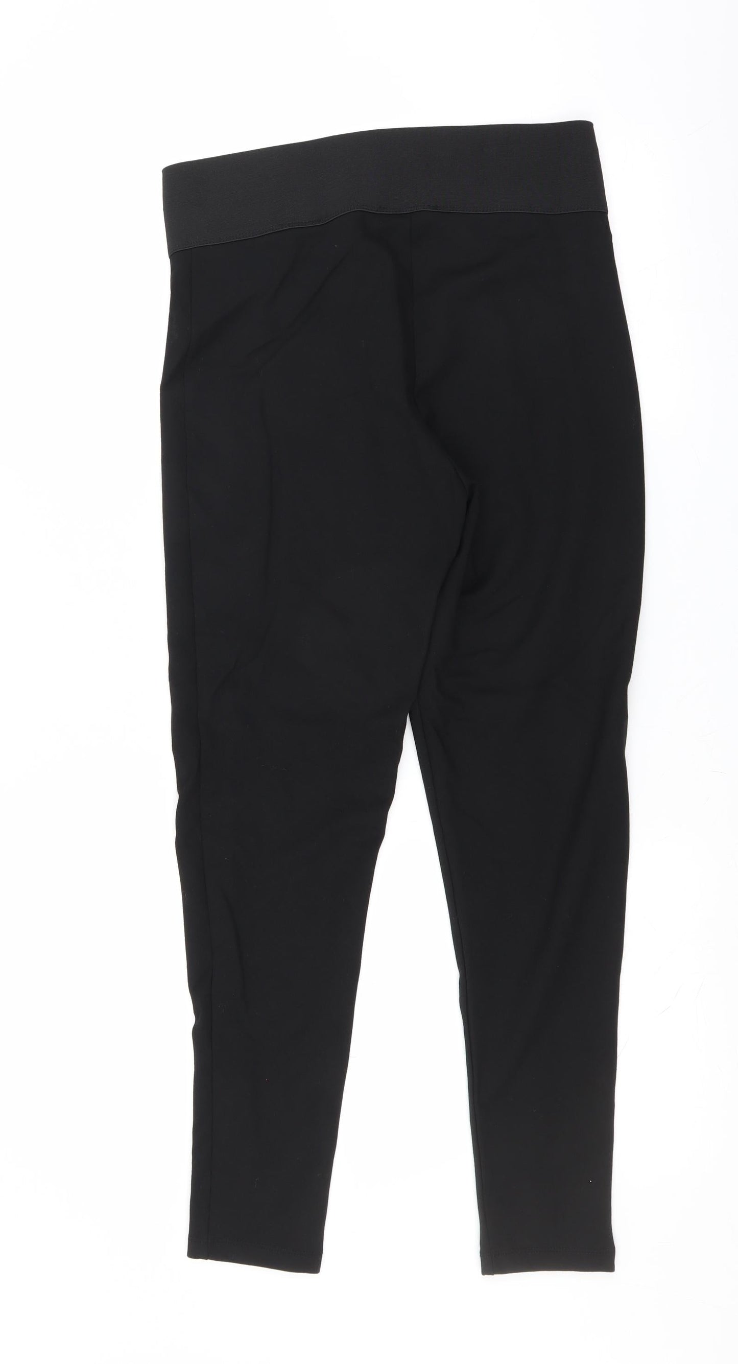 Marks and Spencer Womens Black   Trousers  Size 14 L28 in - legging style