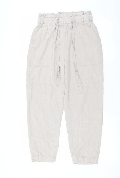 Preloved George Womens Beige   Trousers  Size 12 L26 in - Front