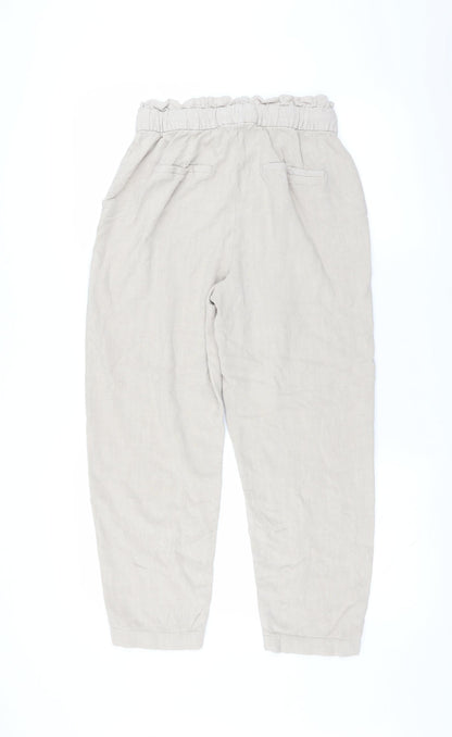 Preloved George Womens Beige   Trousers  Size 12 L26 in - Back