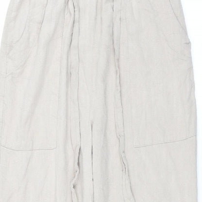 Preloved George Womens Beige   Trousers  Size 12 L26 in - Detail