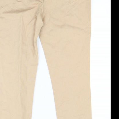 Preloved George Womens Beige   Trousers  Size 14 L25 in - Label