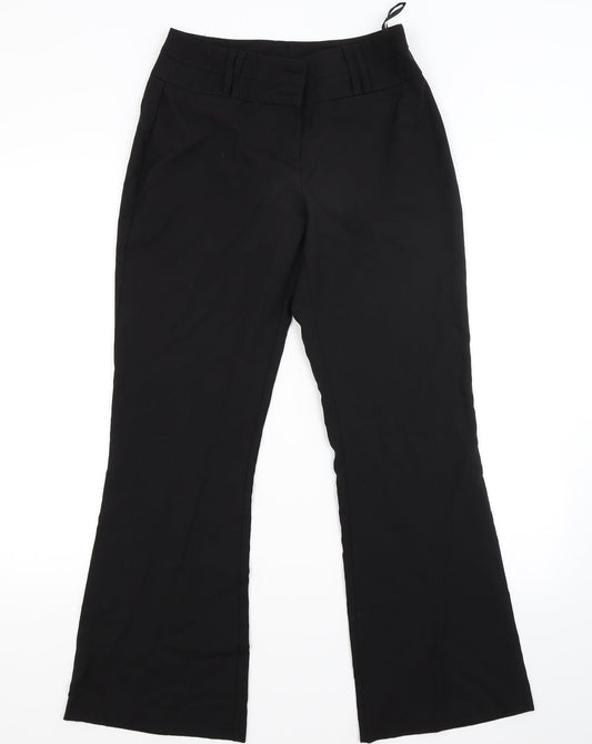 Dorothy Perkins Womens Black   Trousers  Size 8 L29 in